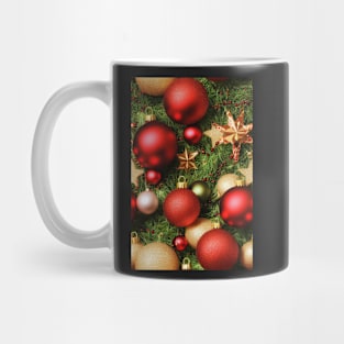 Christmas Seamless Pattern, Christmas Decorations #17 Mug